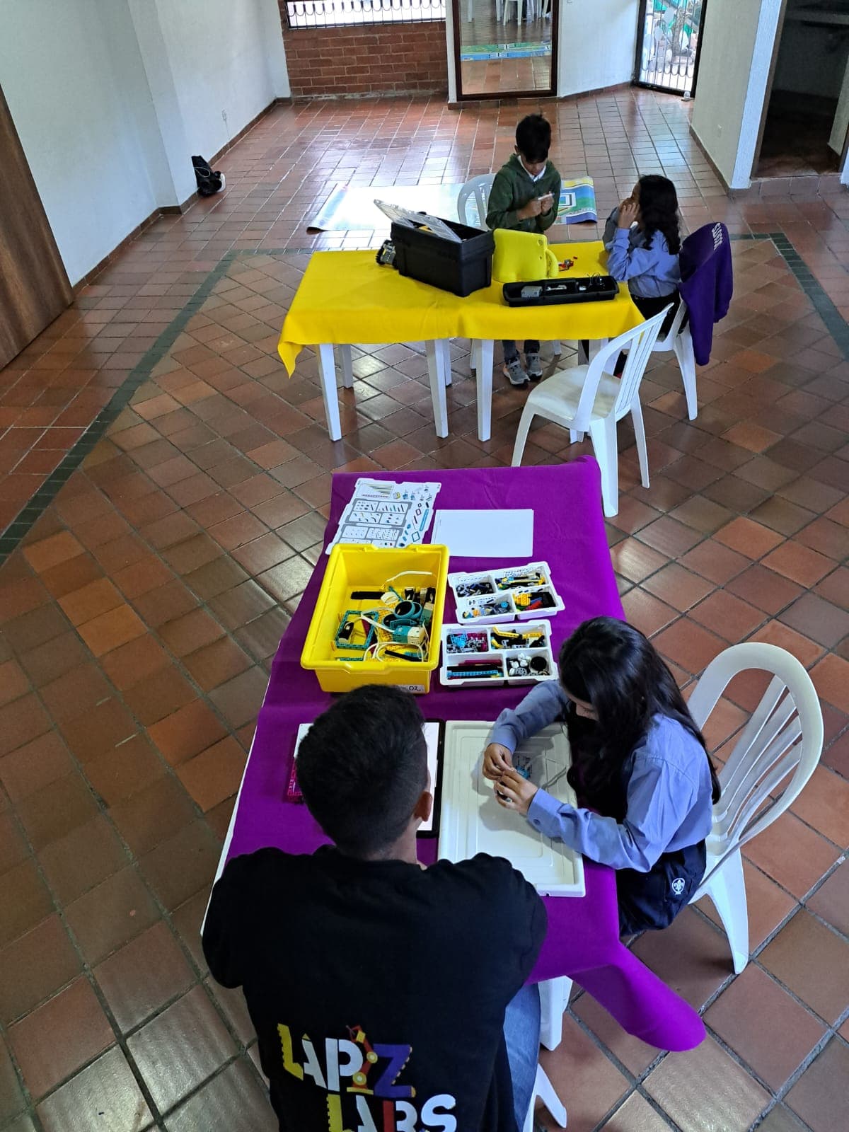 Nicolas in group class